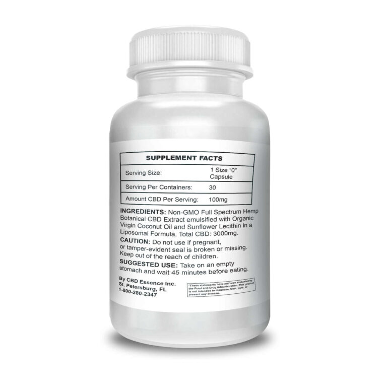Extra Strength CBD Softgels – 3000mg - Image 2