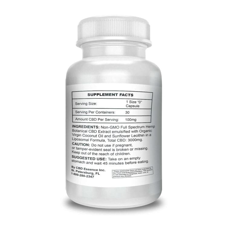 Extra Strength CBD Softgels 3000mg