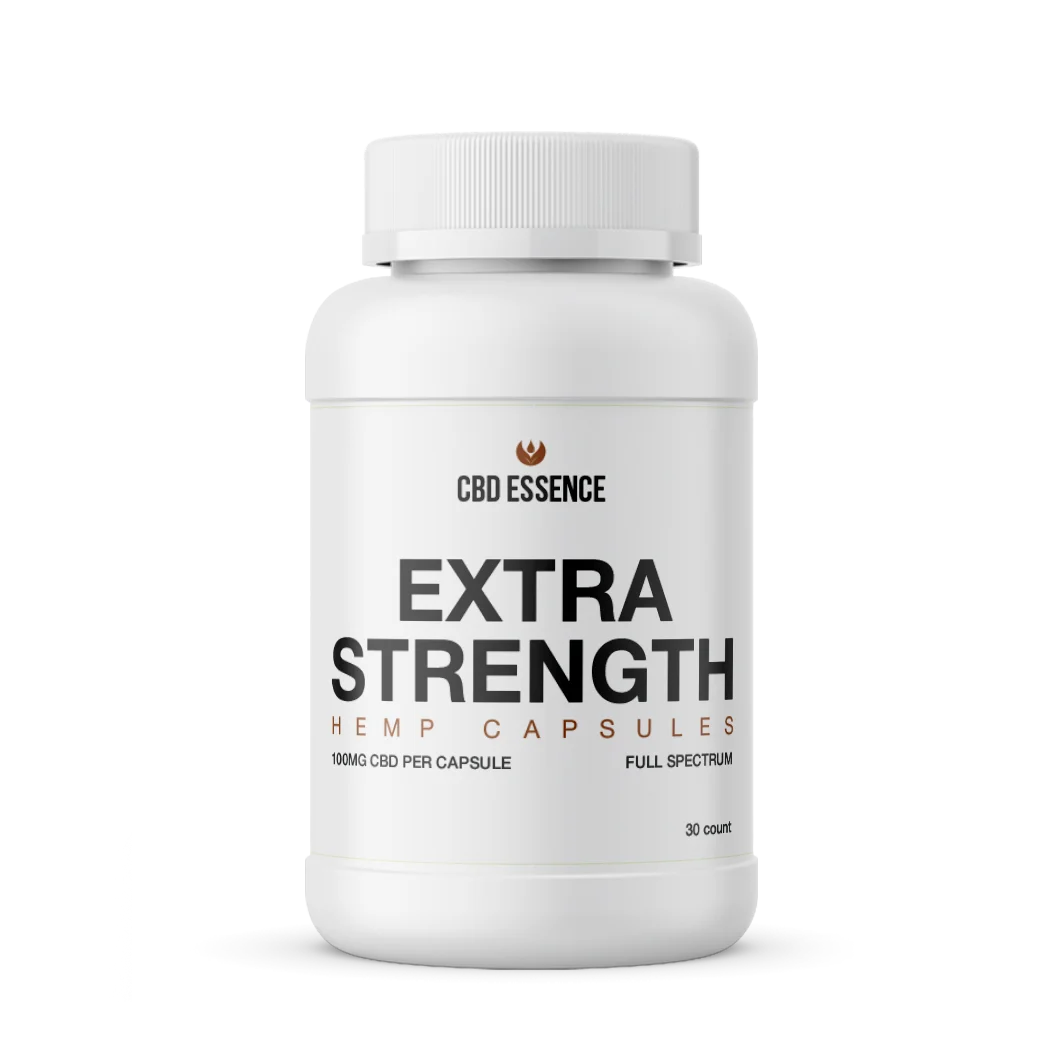 Extra Strength CBD Capsules 3000mg | Full Spectrum CBD by CBD Essence